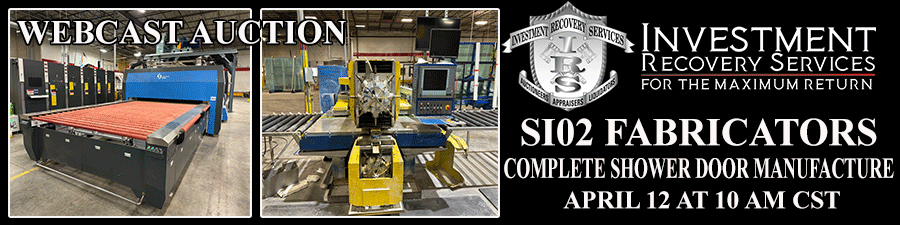 si02 fabricators may participate in a webcast auction april 12 at 10 am central time