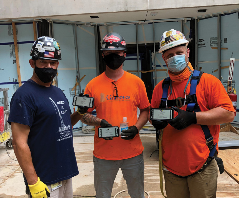 District Council 21/Glaziers Local 252 worked with the Finishing Trades Institute of the Mid-Atlantic Region’s Health and Safety department to create a new training program