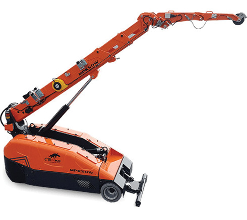 Jekko MPK50 minipicker crane