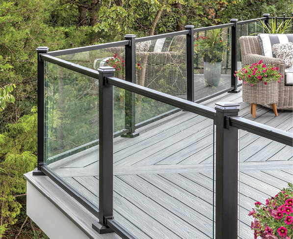 Aluminum railing