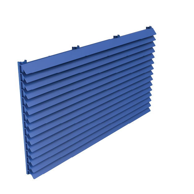 Architectural PTAC louvers