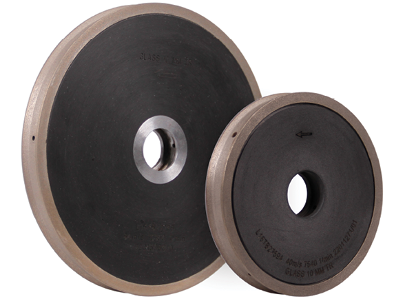 diamond peripheral wheels for glazing machinery