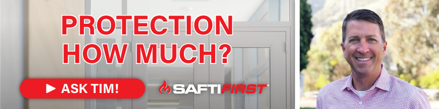 find out how much protection you need from fire-rated glass in this video from Safti First