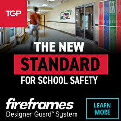 learn why fireframes designer guard system from Technical Glass Products is the new standard for school safety