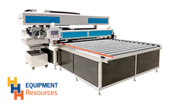 4-edge horizontal glass seamer from HHH Equipment Resources