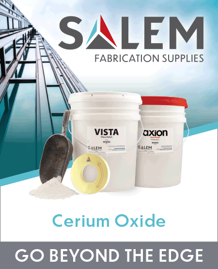 go beyond the edge with cerium oxide and cerium polish wheels from Salem Fabrication Supplies