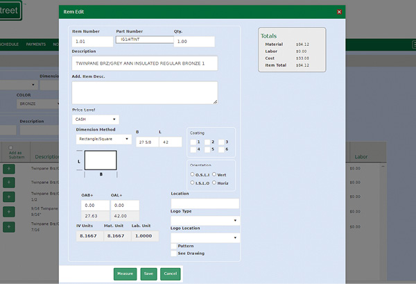 form fields in business software 