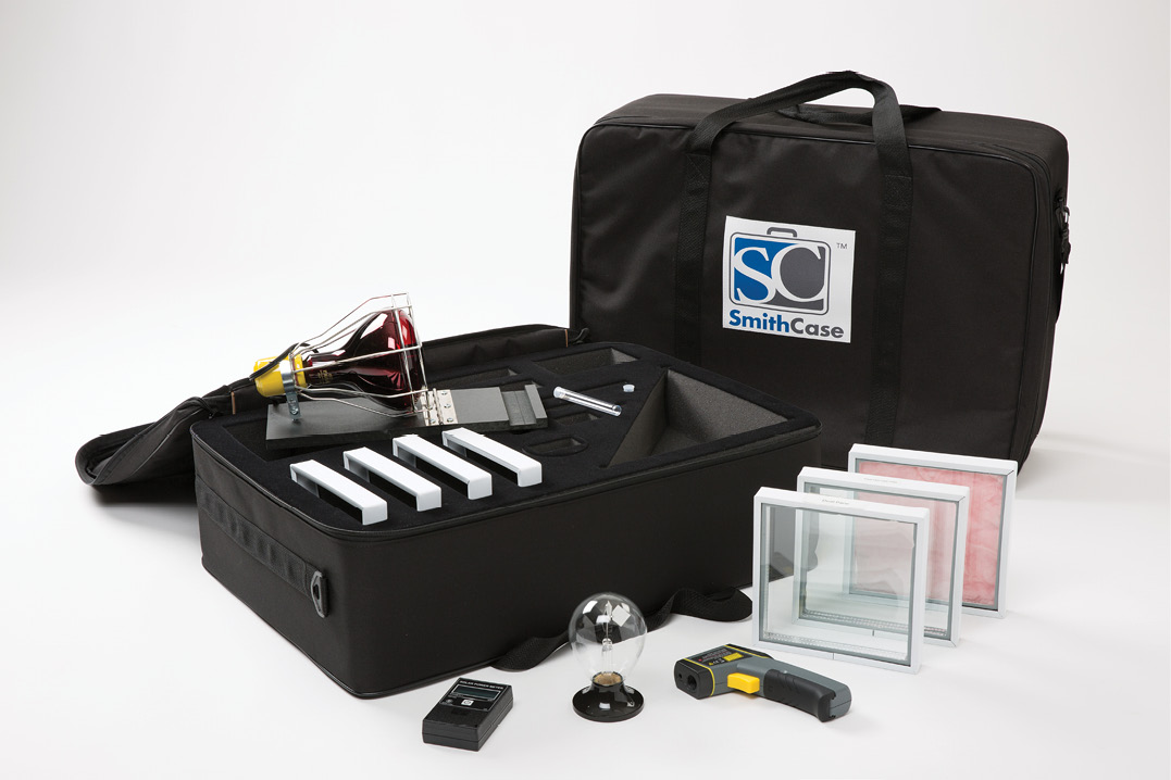 carrying case for glass and tool samples