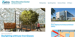 Vitro Glass Education Center Homepage