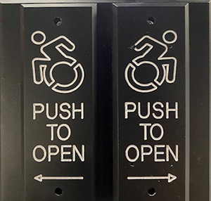 T108 Series Push Plate Door Control 