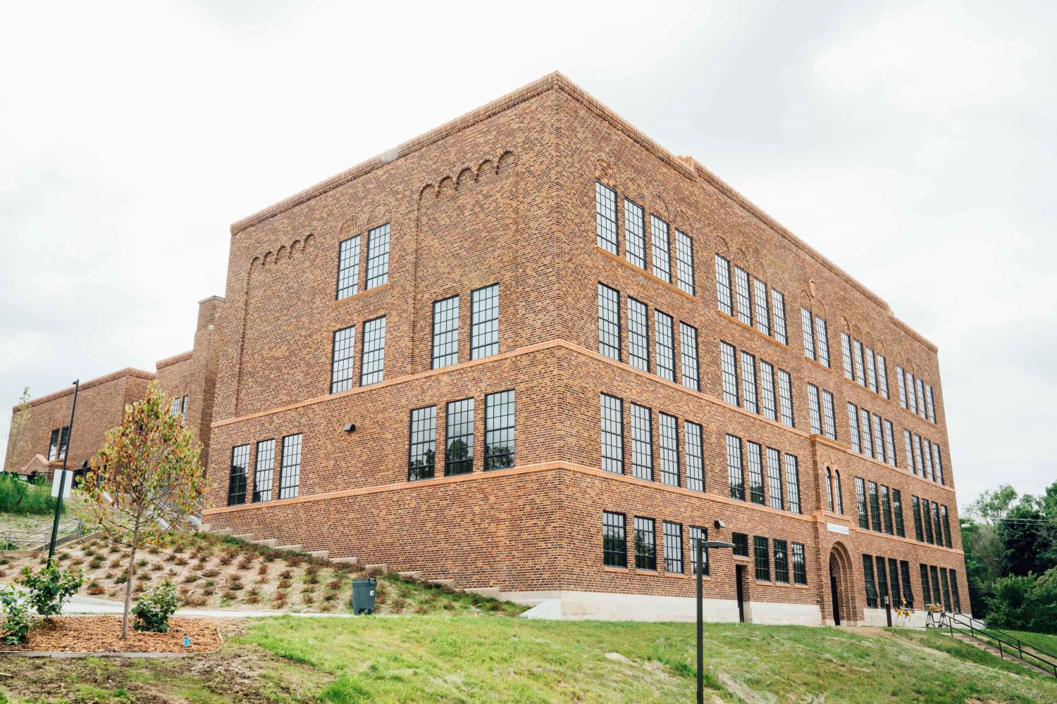 historic building with upgraded window systems