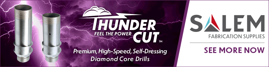 see more about thunder cut, the premium, high-speed, self-dressing diamon core drills from salem fabrication supplies