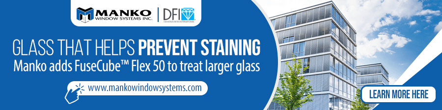 learn more about how manko windows uses the fusecube flex 50 from dfi to treat larger glass and help prevent staining