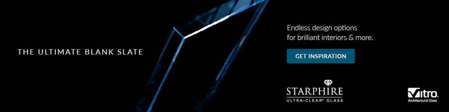 get inspiration about the endless design options using Starphire ultra-clear glass from Vitro