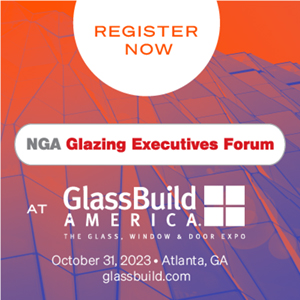 Glazing executives will hear topics on how to help their business grow. Held in conjunction with GlassBuild America. Separate registration required.