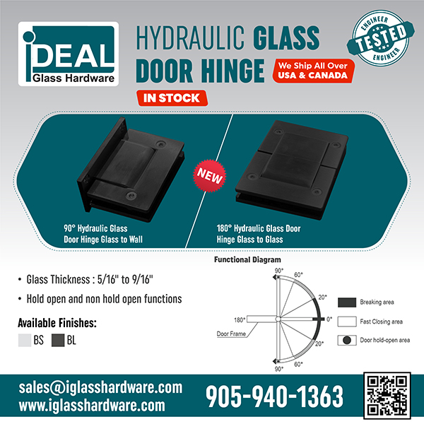 Flyer on hydraulic hinge info