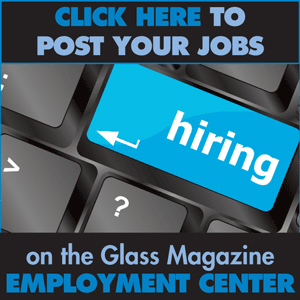 if you're looking to hire professionals in the architectural glass industry consider posting your job announcement on the Glass Magazine employment center at jobs dot glassmagazine dot com