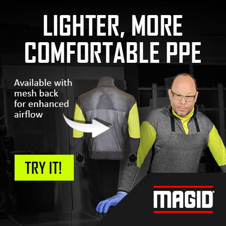 try the lighter, more comfortable protective shirt from magid, available with mesh back for enhanced air flow