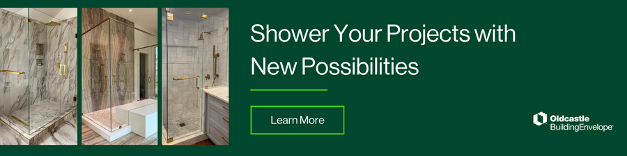 learn how oldcastle building envelope can offer new possibilities to your next shower project