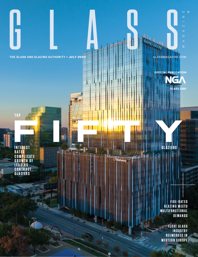 read the annual top 50 glaziers list and trends in the July issue of glass magazine