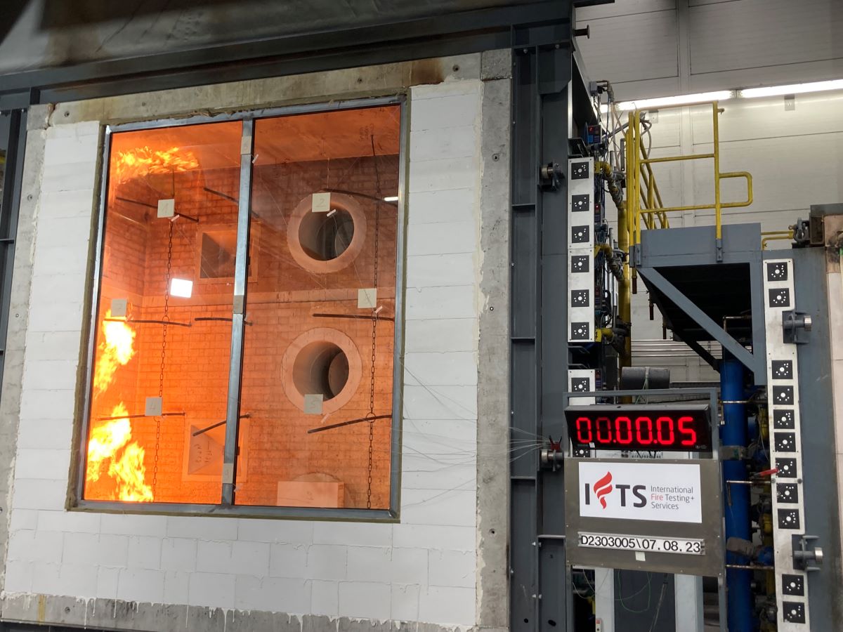 fire glass testing
