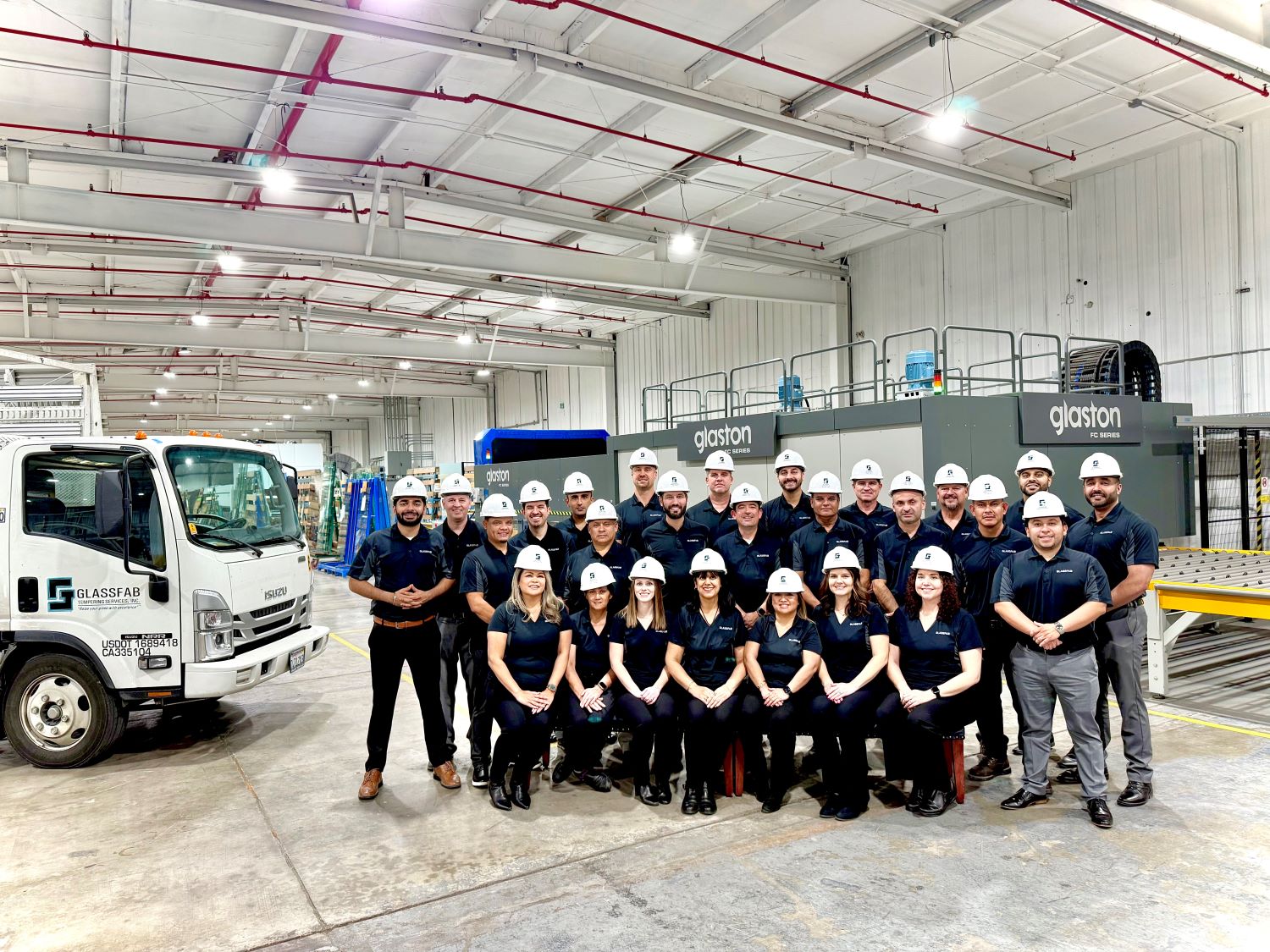 fabrication team at the factory