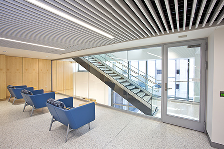 Alan Magee Scaife Hall at the University of Pittsburgh