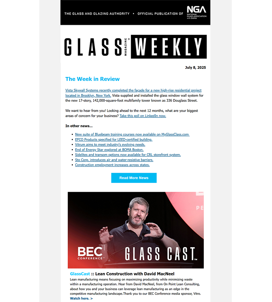 Glass Magazine Weekly
