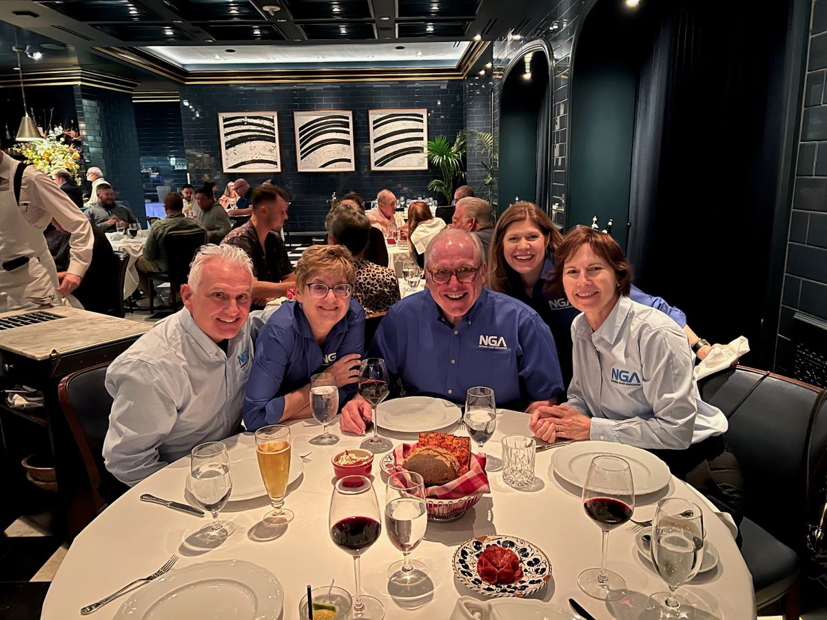 NGA staff gathering