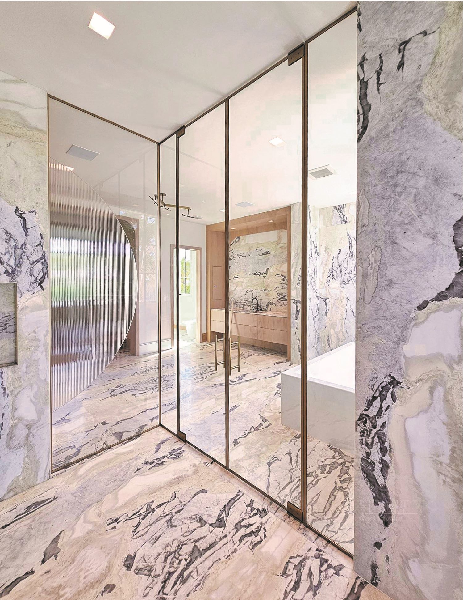 glass shower