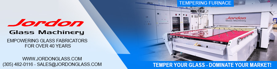 jordon glass machinery - empowering glass fabricators for over 40 years