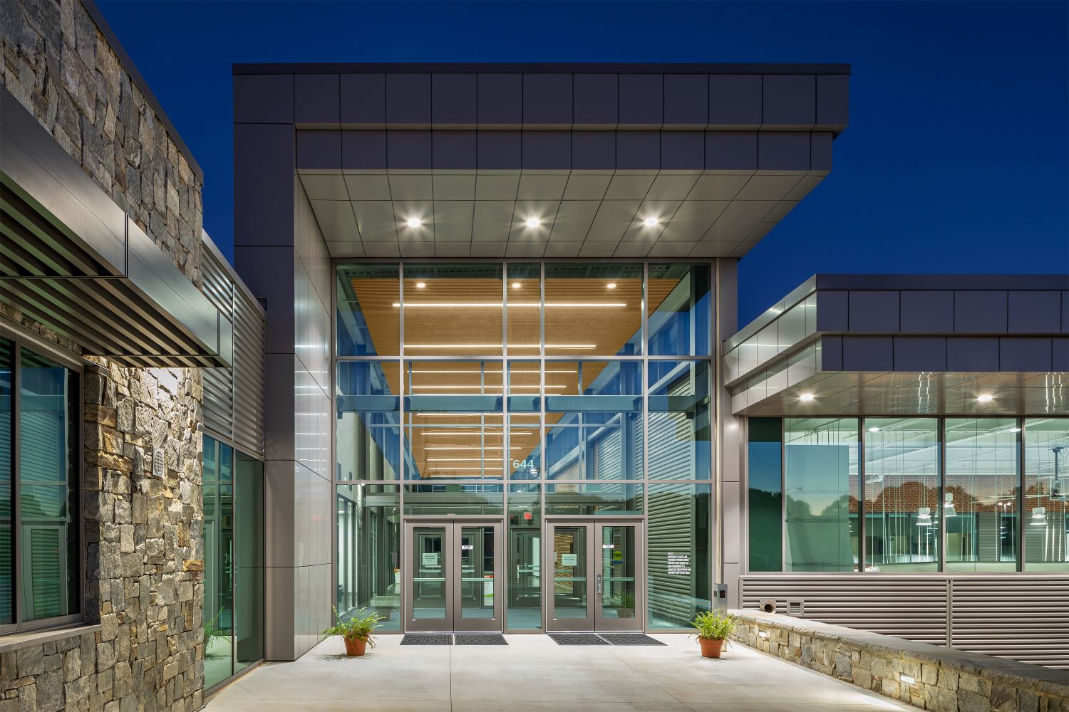 school entrance