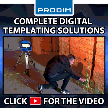 Glass fabricators using the ProDim Proliner have significantly reducing the time required for measuring and creating digital templates for glass constructions. 