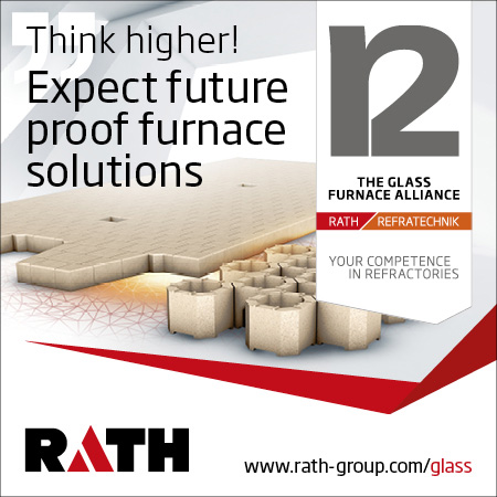 RATH provides premium refractory solutions for the glass industry