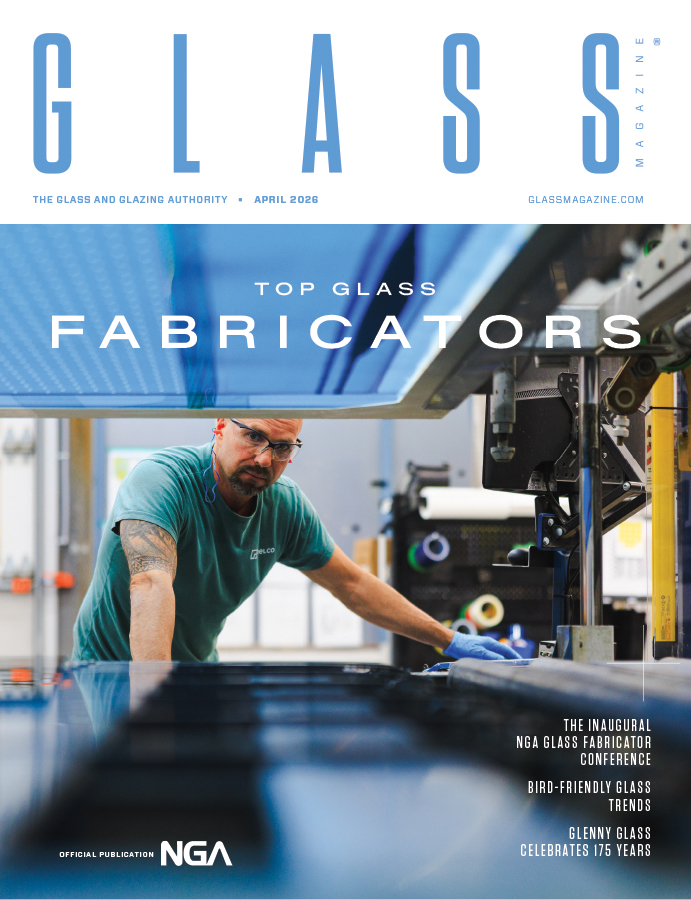 Read the April issue of Glass Magazine