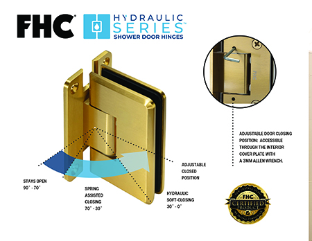 FHC introduces the biggest shower hinge innovation of the last decade