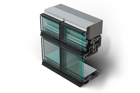The MetroView 4-SSG Window Wall from Kawneer redefines modern facade design.