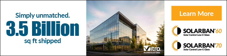 For decades, Solarban® glass from Vitro Architectural Glass has set the standard in low-emissivity glass. 