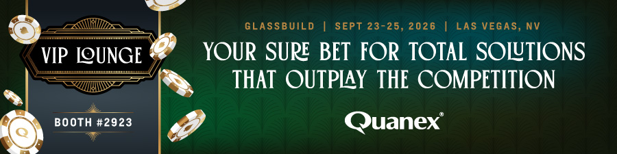 Visit Quanex at GlassBuild America Booth #2923, your sure bet for total solutions