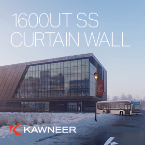 Discover the 1600UT SS Curtain Wall from Kawneer