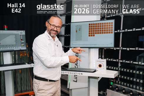 See Smart Defect Control from Softsolution at Glasstec 2026 Booth 13/E42.