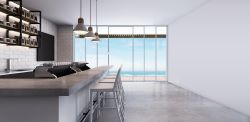 Slim Sliding Door by Hopo Inc.