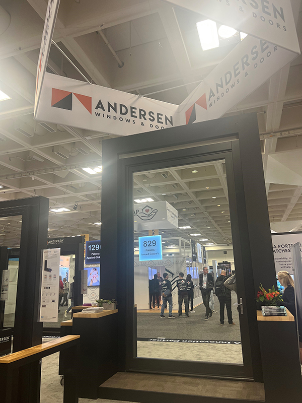 Andersen 14-foot tall entry door