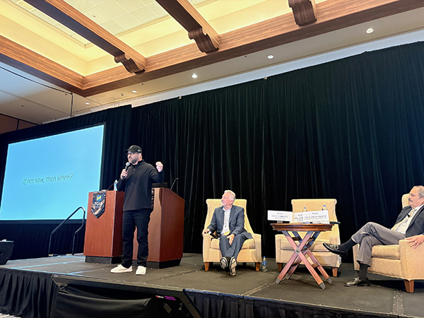 (L-R) Altieri, Garries, Abedini