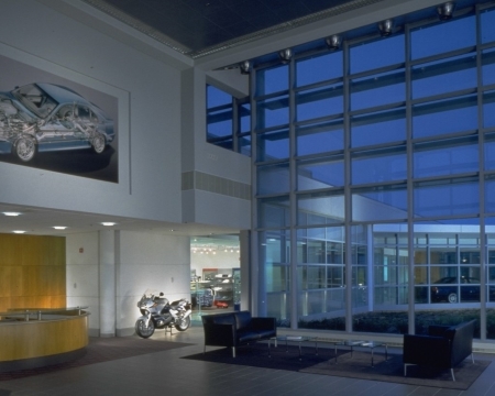 BMW entry lobby