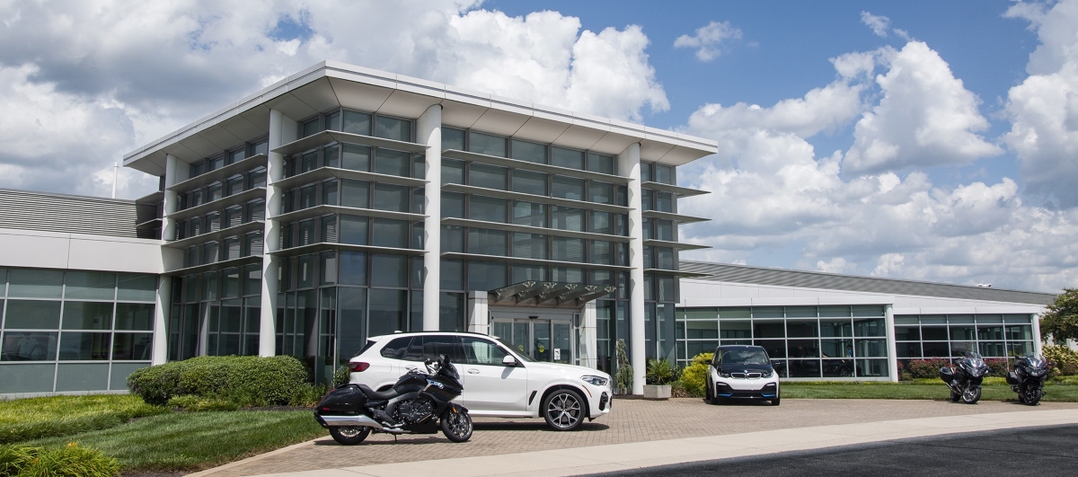 BMW facility exterior view