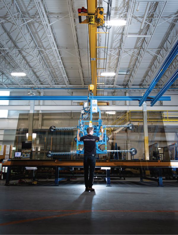 fabricator in the factory