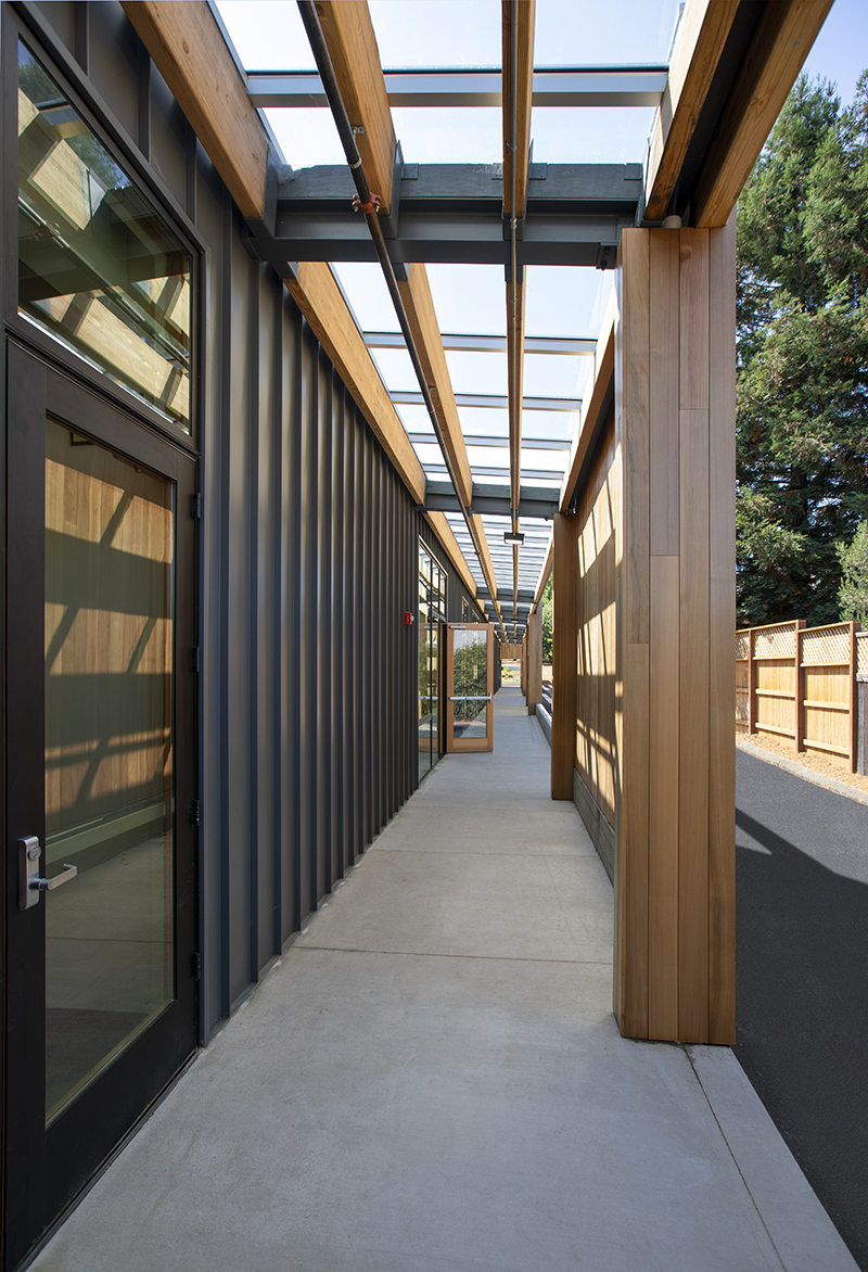 The Spring Hill School's new campus in southern Sonoma County, Petaluma, California, featuring Exterior Technologies' skylight systems.