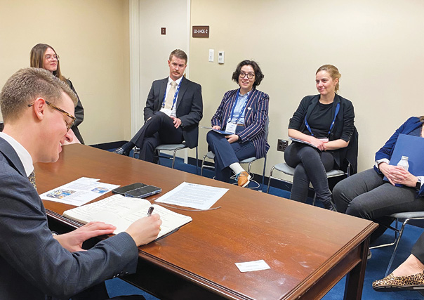 Advocacy Day participants