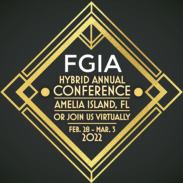 Registration is now open for the 2022 FGIA Hybrid Annual Conference, Feb. 28 to March 3, with both in-person and virtual options for participation.